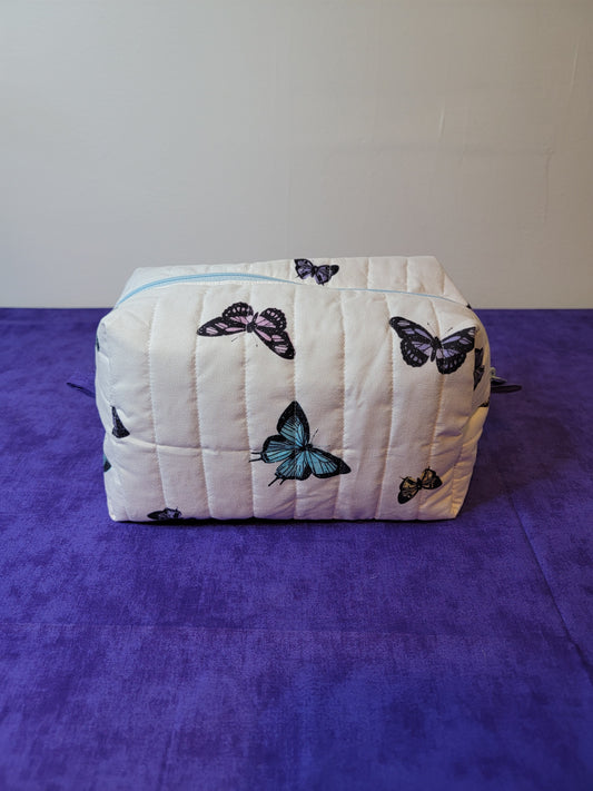 Large Butterfly Quilted Bag