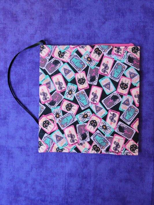 Glitter tarot cards adjustable book sleeve