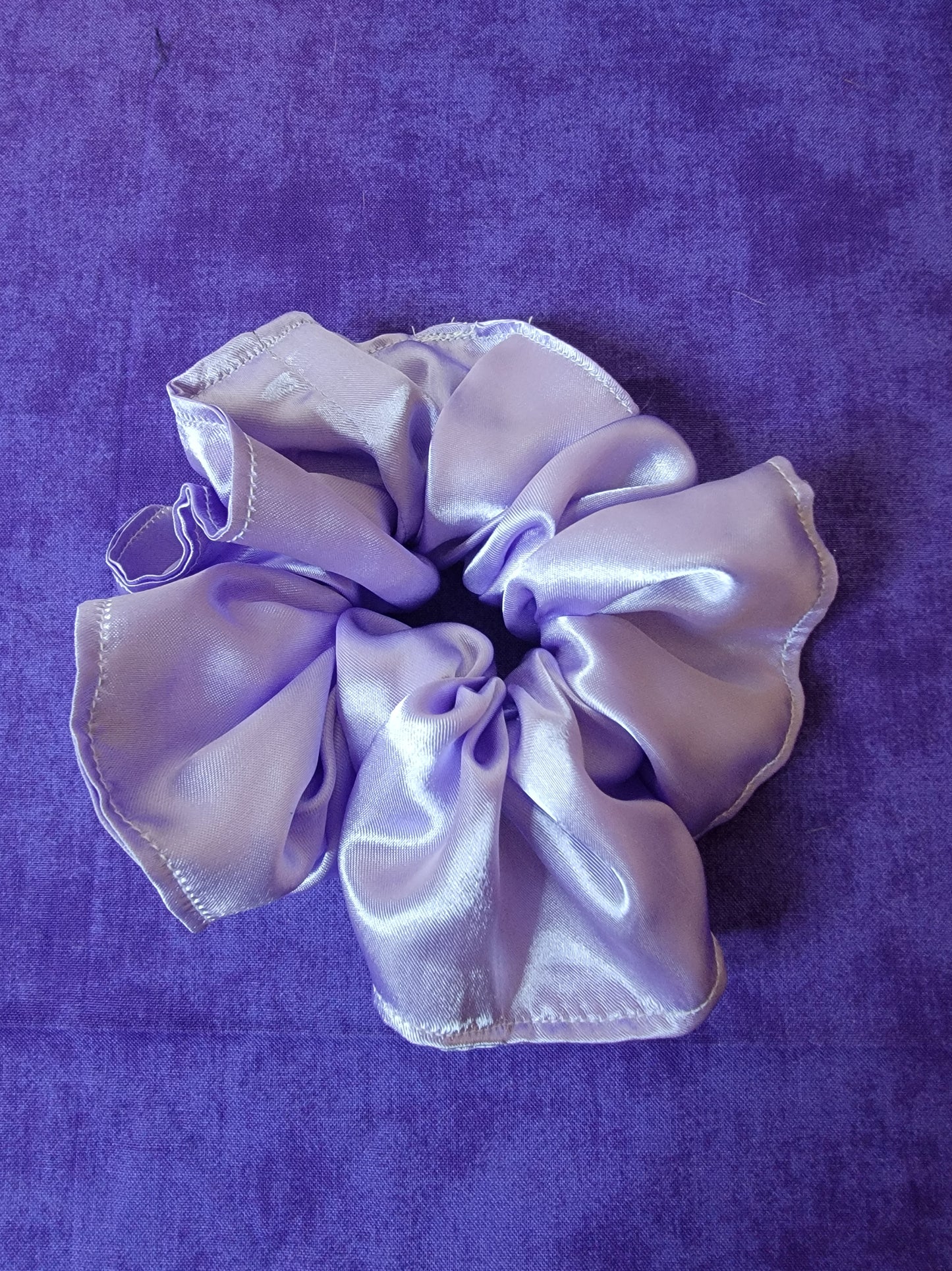 Satin handmade scrunchie