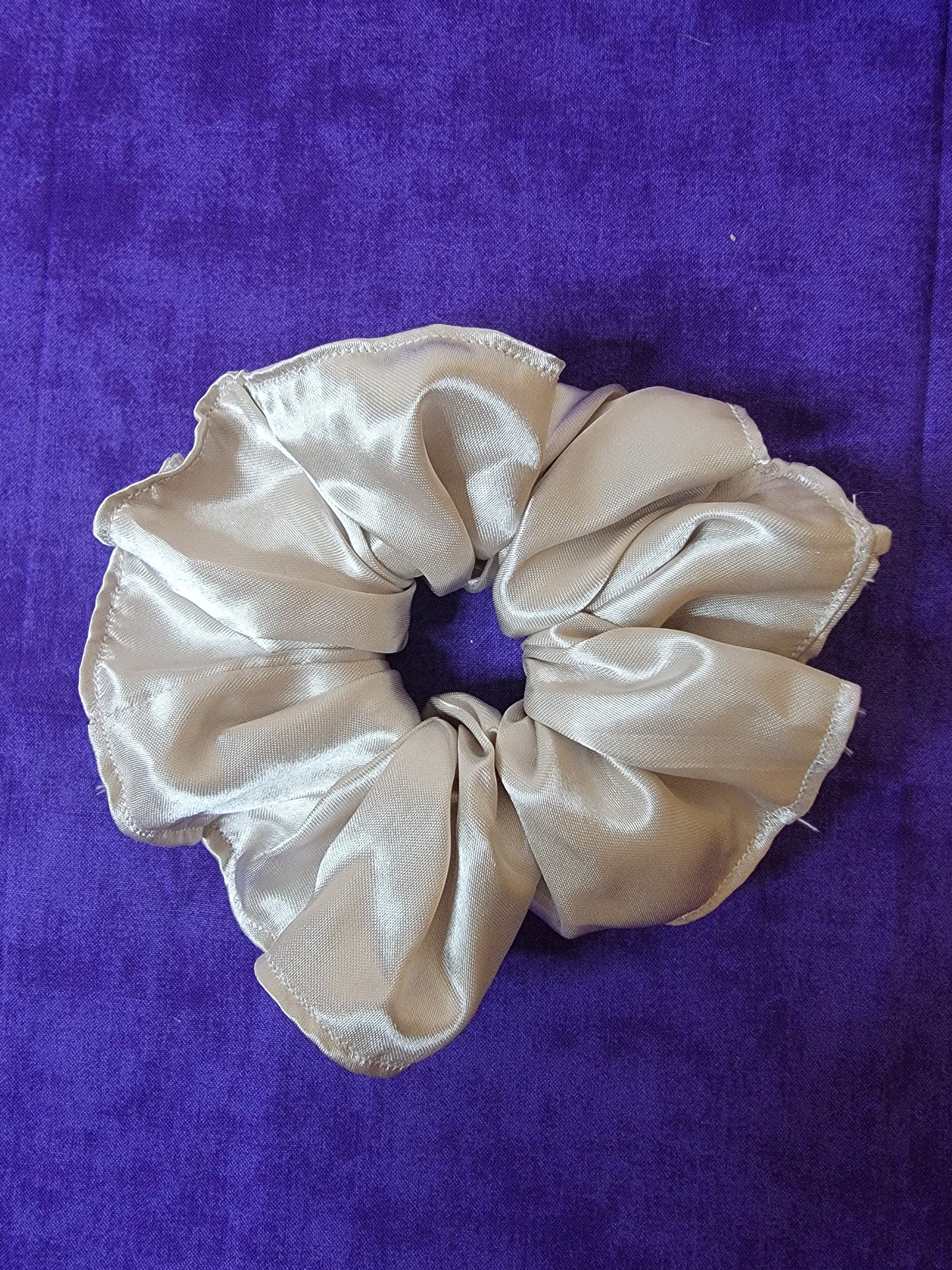 Satin handmade scrunchie