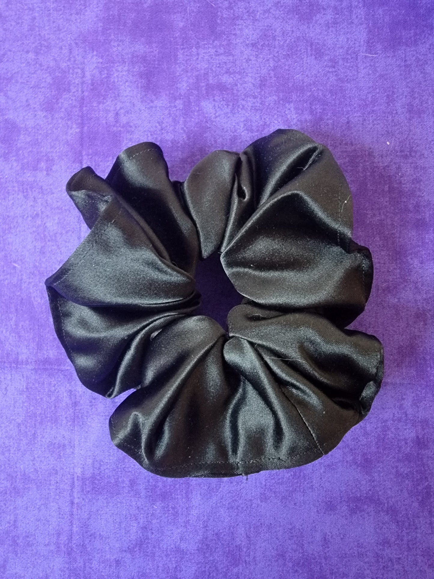 Satin handmade scrunchie