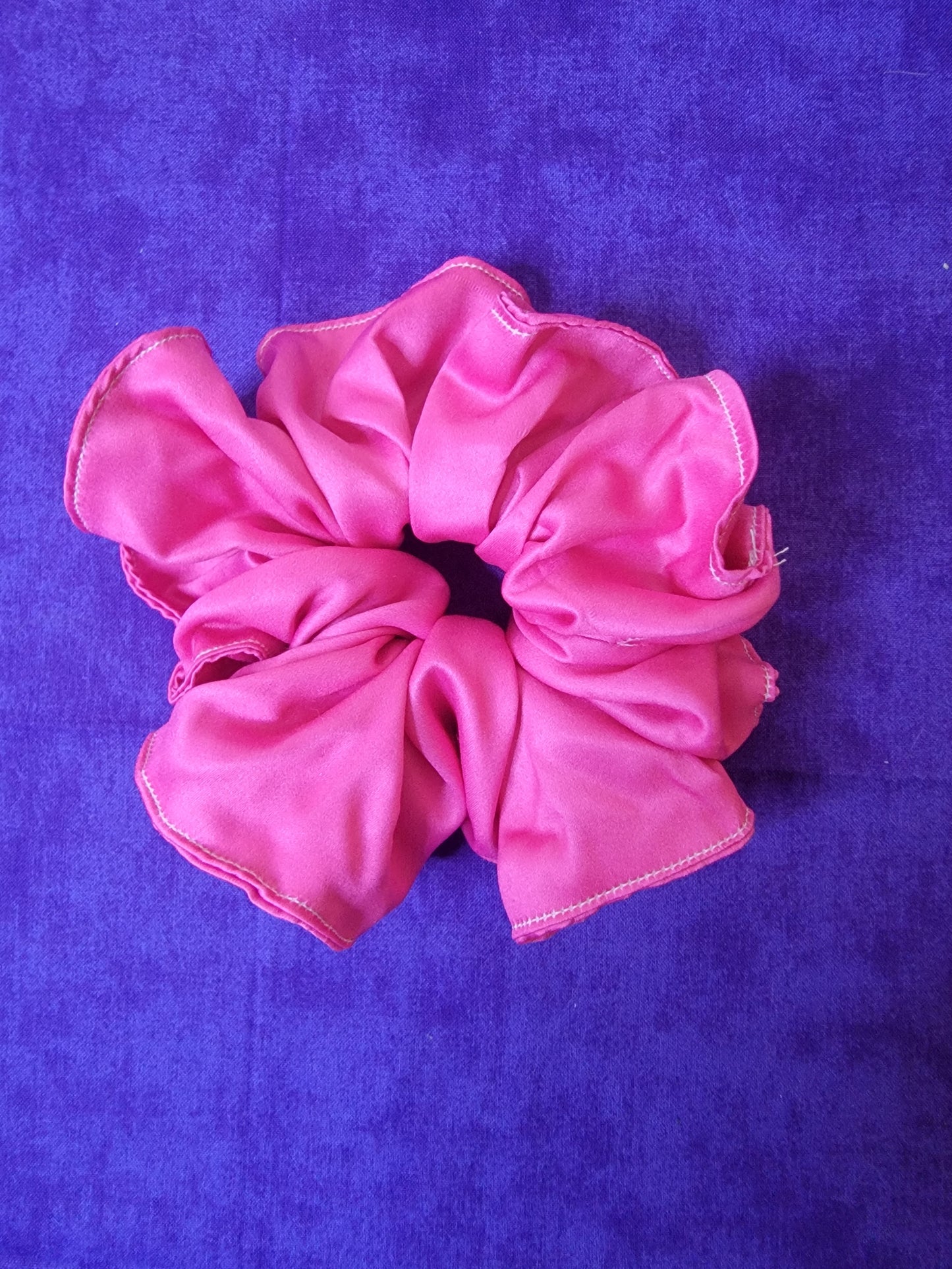 Satin handmade scrunchie