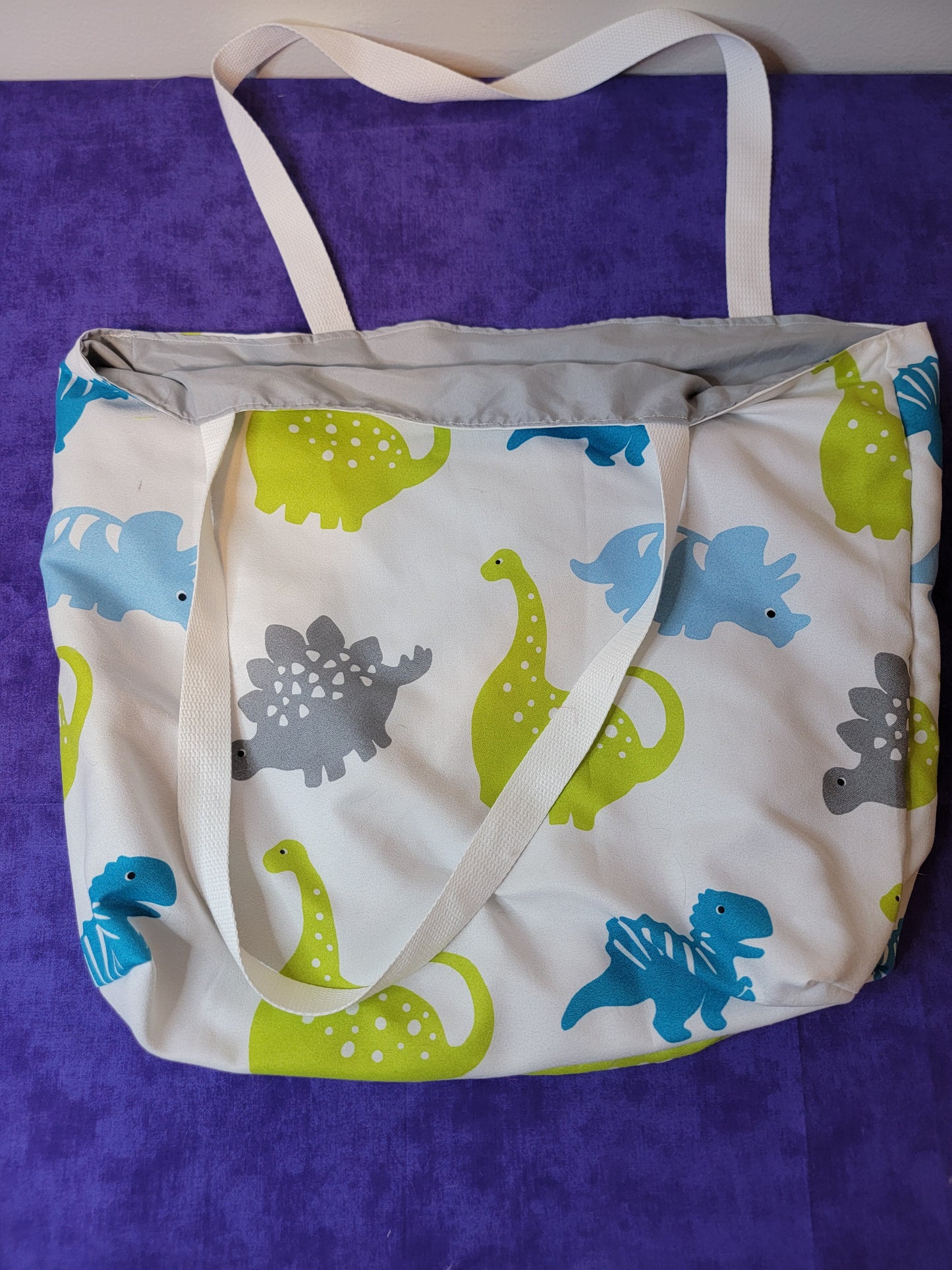 Dinosaur tote bag