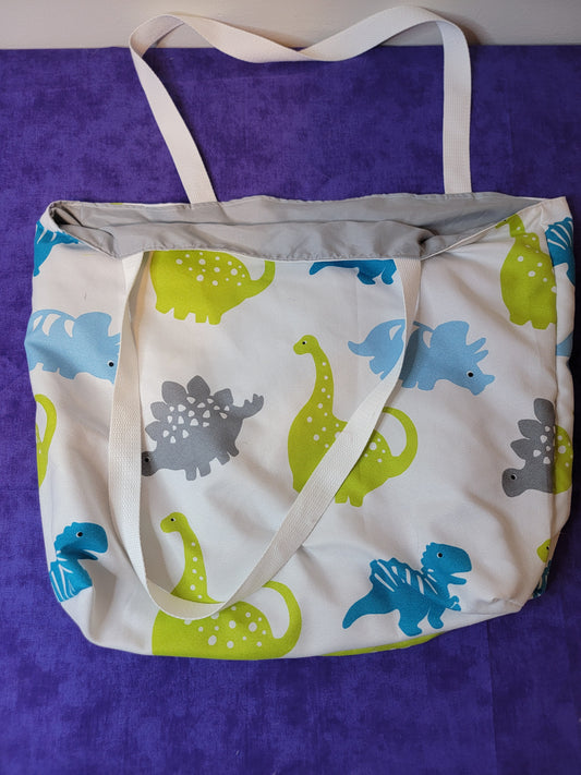 Dinosaur tote bag