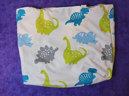 Dinosaur tote bag